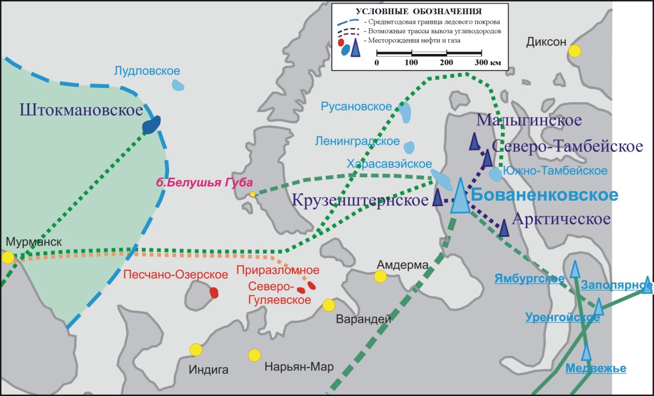 Газификация архангельской области карта