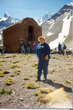 Аргентина, 1993 г. Домик Ч. Дарвина в Андах